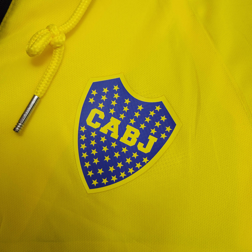 2021 Windbreaker Blue-Yellow Boca Juniors Jersey