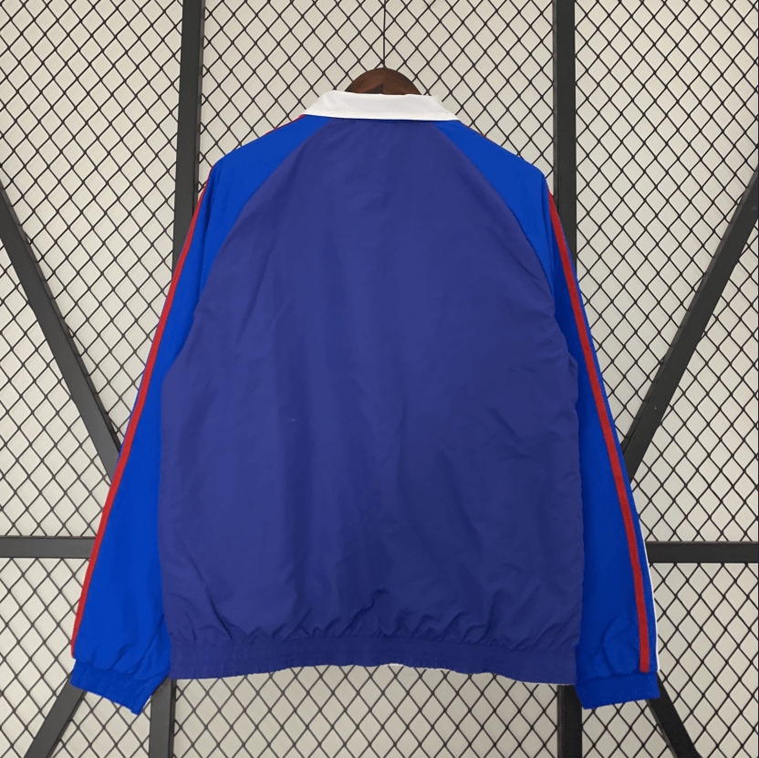 2024/2025 Manchester United Reversible Windbreaker Blue-White