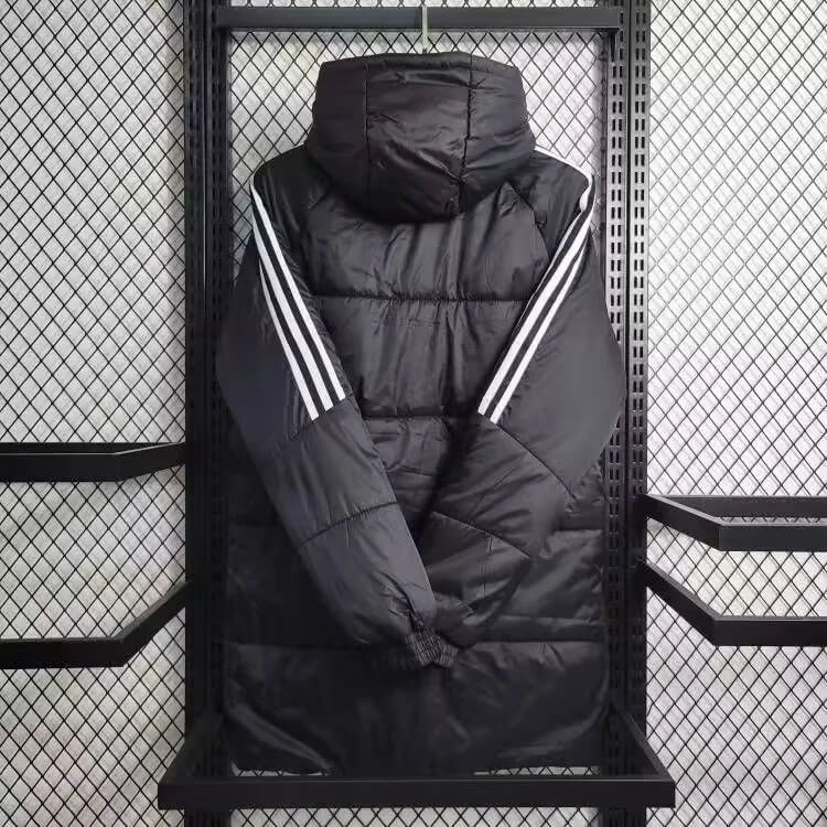 2024/2025 Manchester United Black-White Edge Soccer Long Cotton jacket