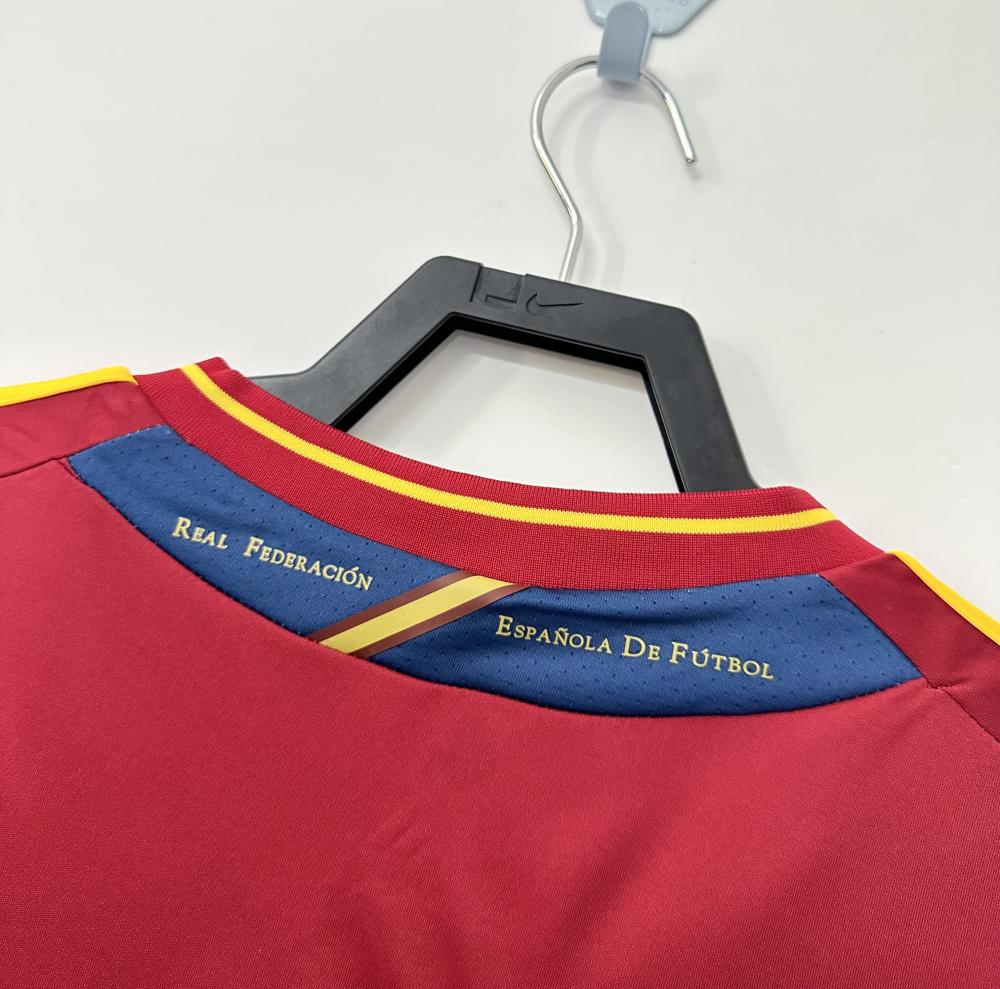 2012 Retro Spain Home Soccer Shirt