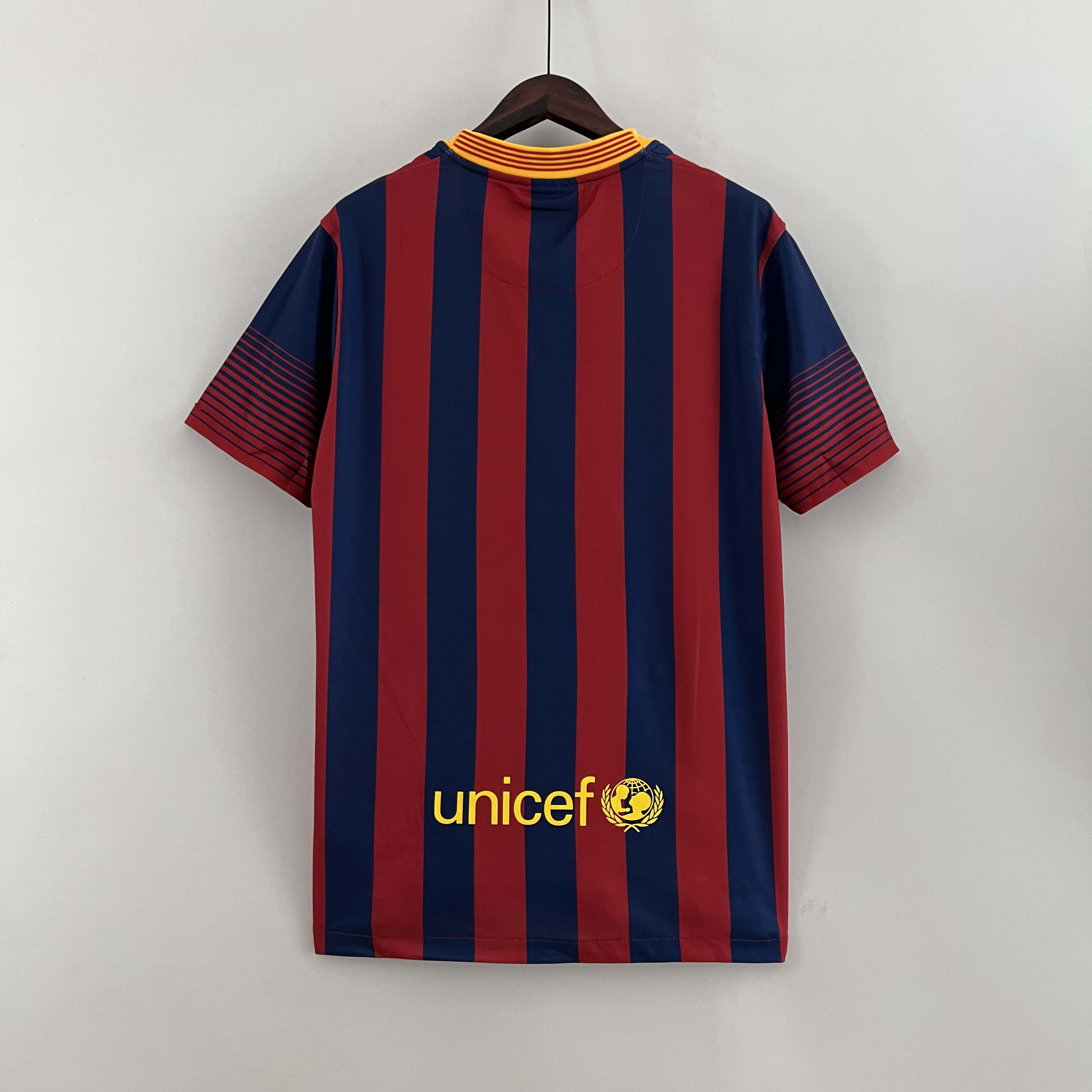 2013/2014 Retro Barcelona Home