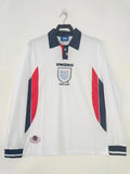 1998 Retro Long Sleeve England Home