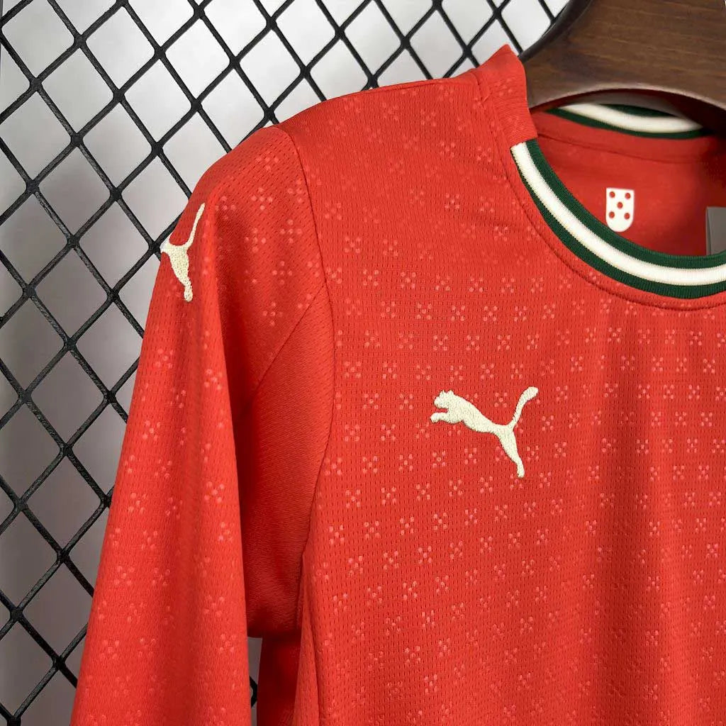 2025/2026 Long Sleeves Portugal Home