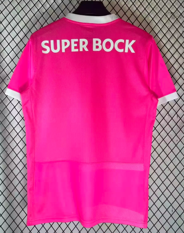2026/2027 Sporting Lisbon Training Suit pink Football Shirt 1:1 Thai Quality topjersey