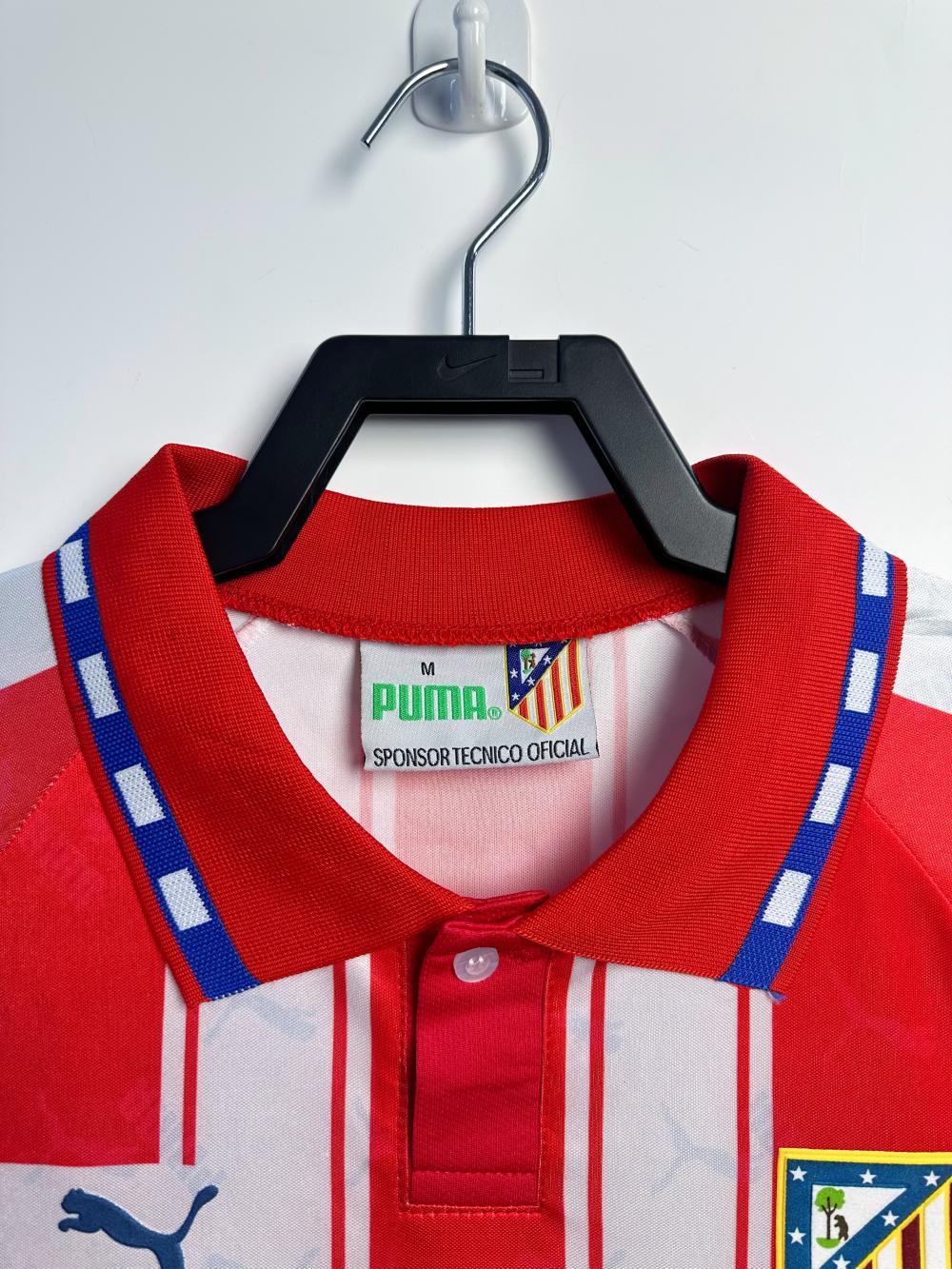 1994/1995 Retro Long sleeve Atletico Madrid Home