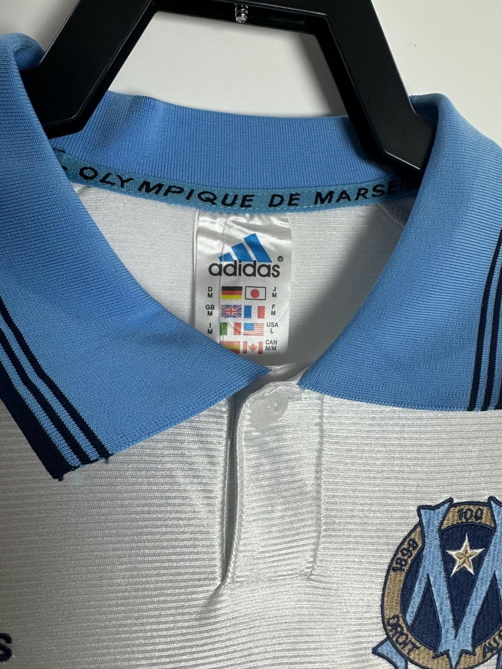 1998-1999 Retro Olympique de Marseille Home