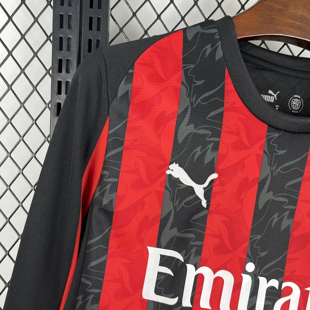 2025/2026 AC Milan Long Sleeves Home