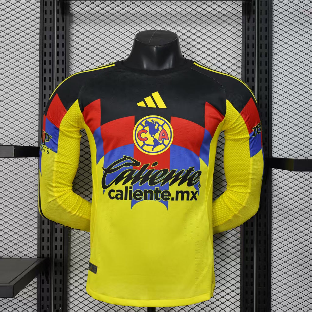 2025/2026 Long Sleeve Player Version Club América Home