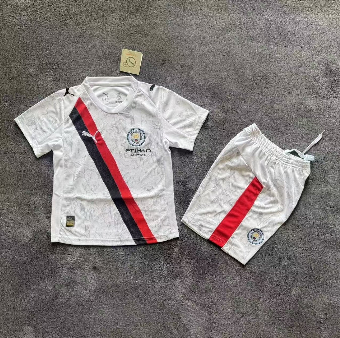 2025/2026 Manchester City KidSuper Joint Edition White