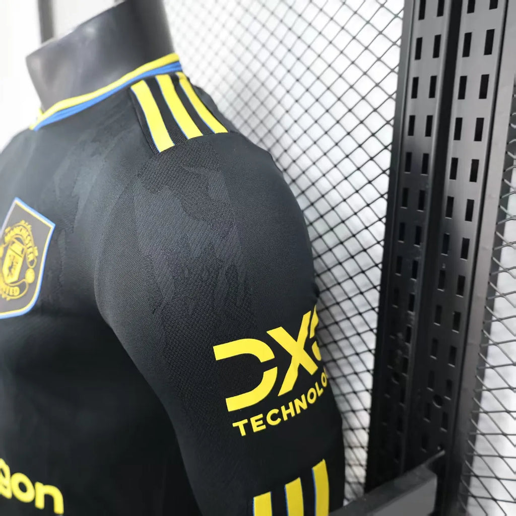 2025/2026 Long Sleeve Player Version Manchester United Third Away