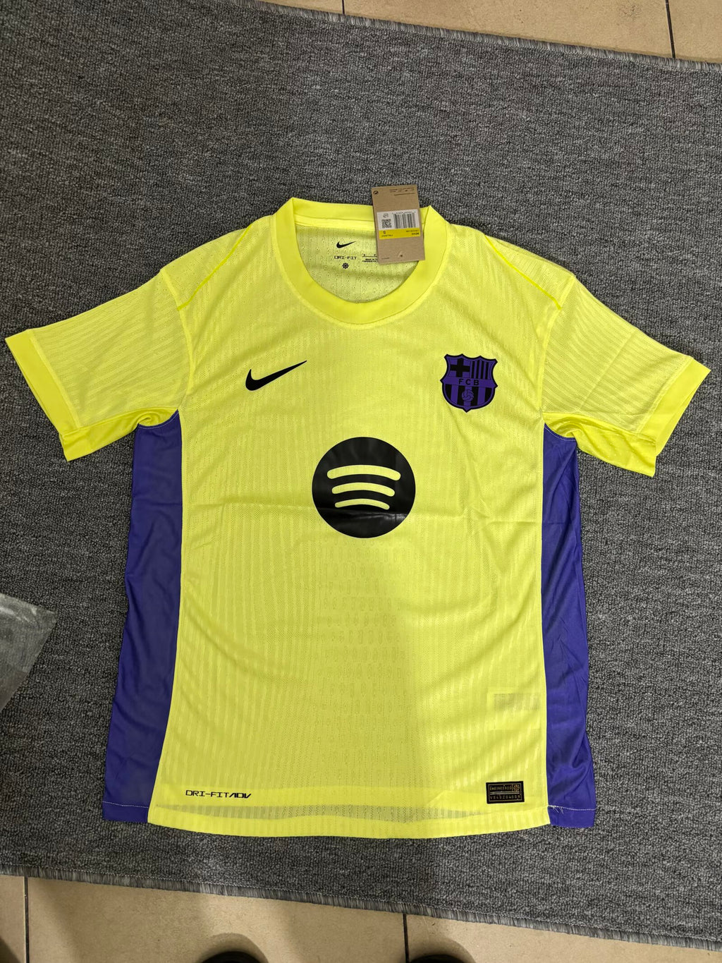2025/2026 Barcelona Away Yellow