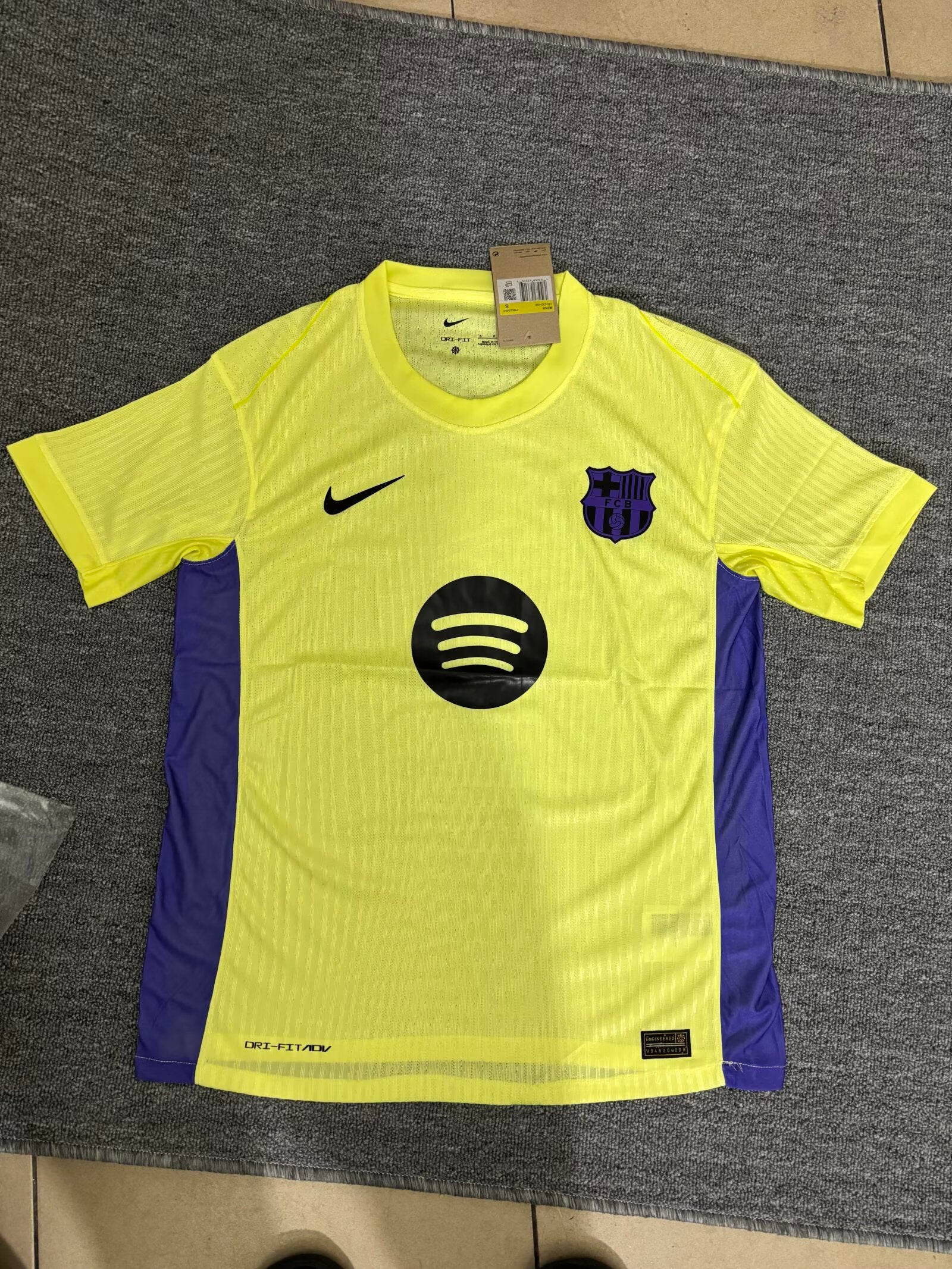 2025/2026 Barcelona Away Yellow