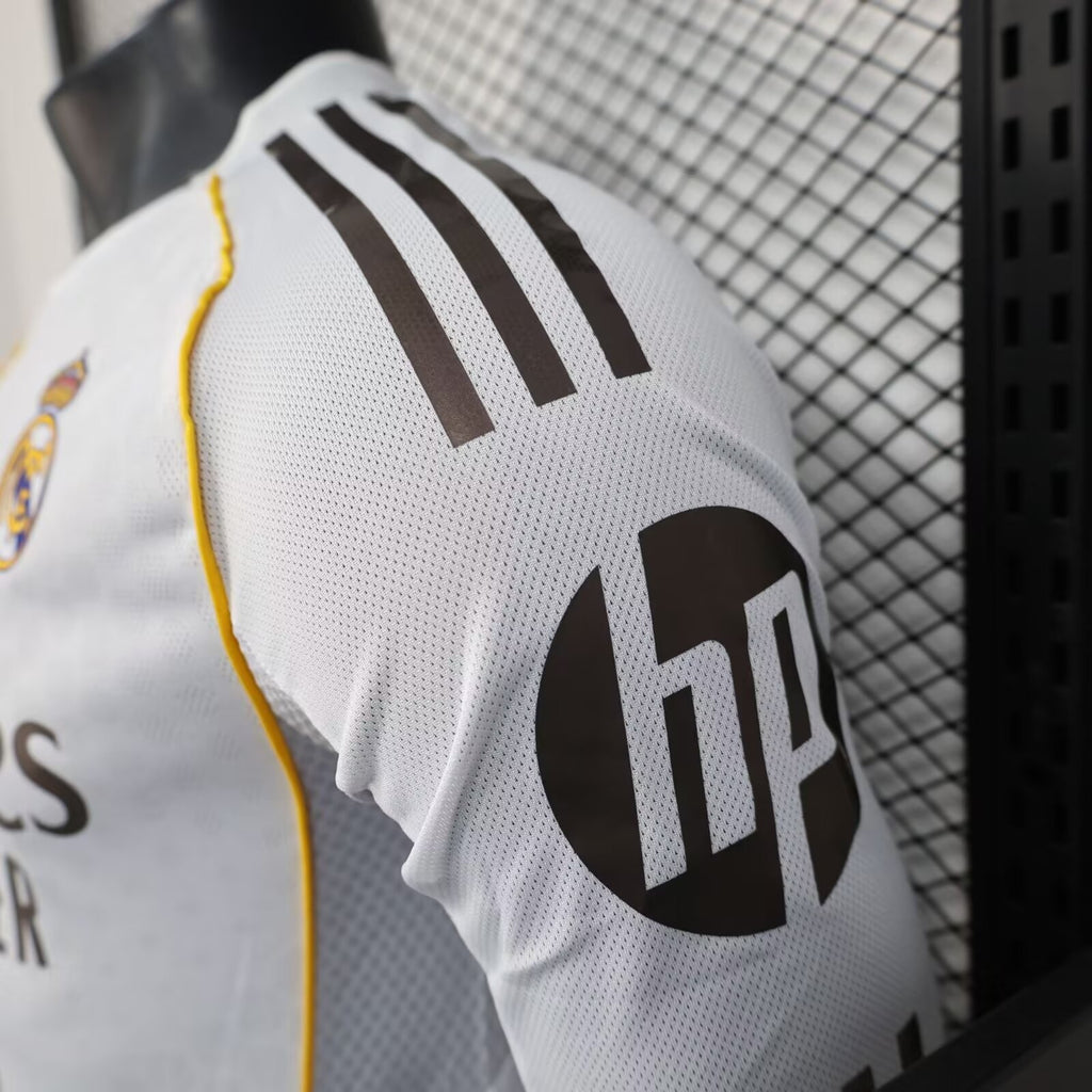 2025/2026 Long Sleeve Player Version Real Madrid Home