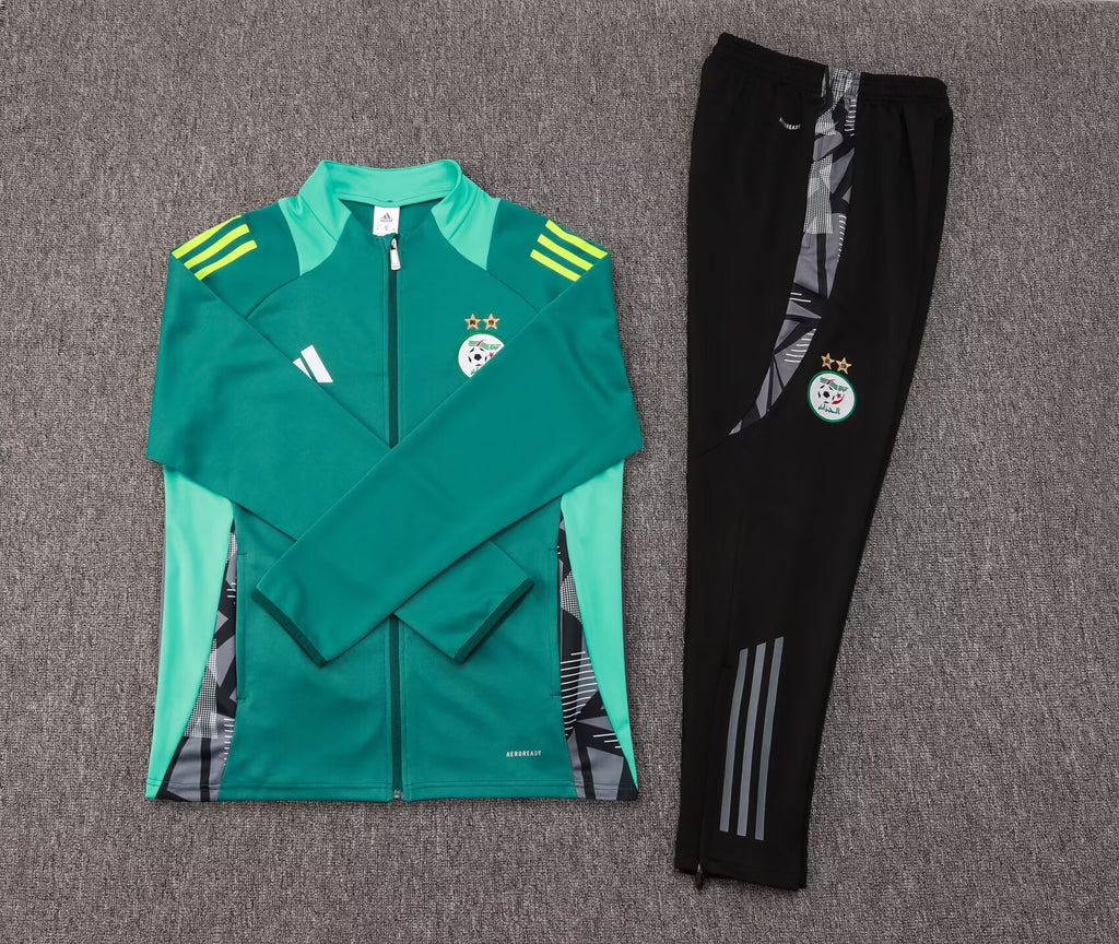 2024 Algeria Long Zipped Jacket Green