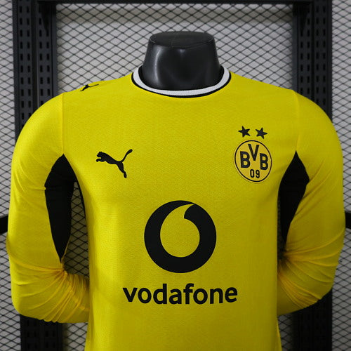 2026/2027 Long Sleeve Player Version Dortmund Home Football Shirt 1:1 Thai Quality topjersey