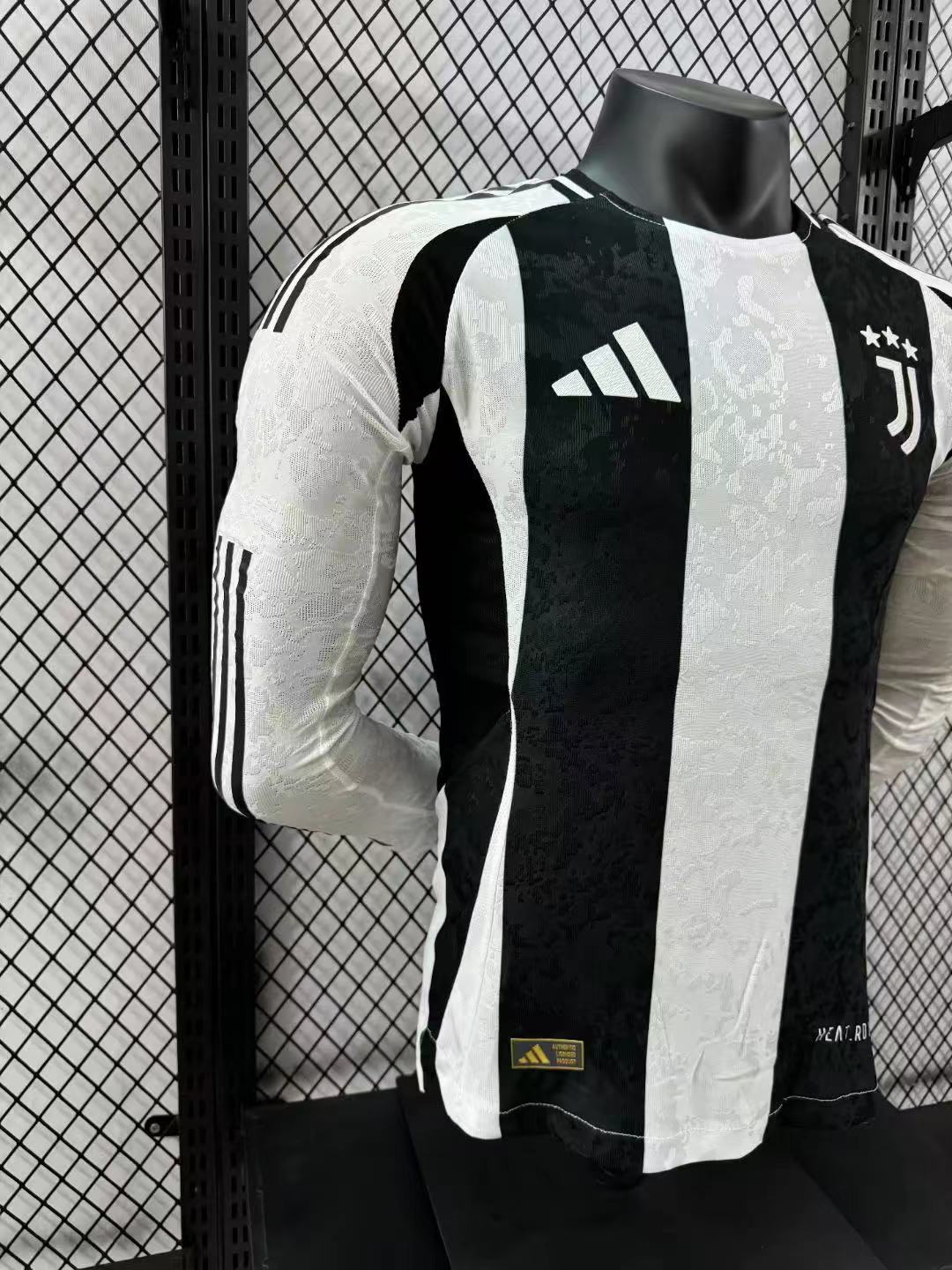 2024/2025 Player Version Juventus Home Long Sleeve