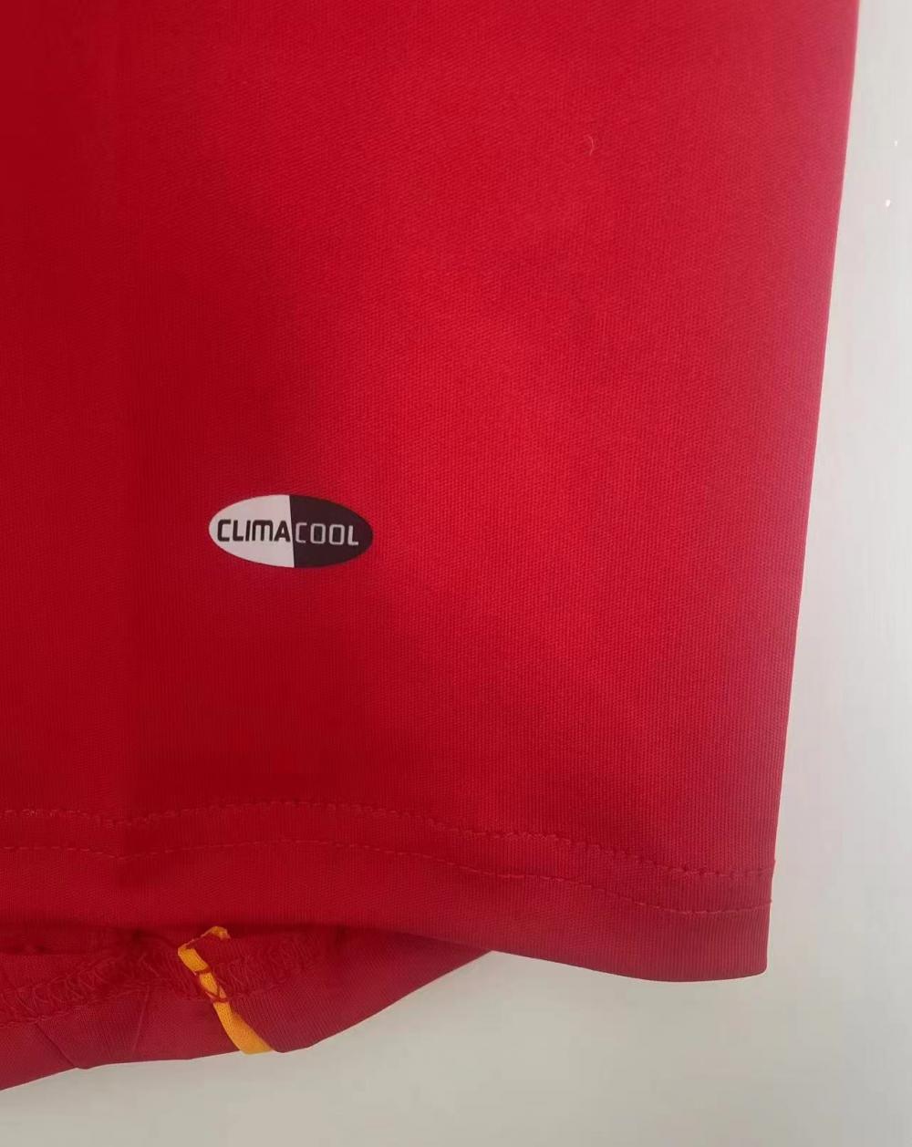 2008 Retro Spain Home Soccer Shirt