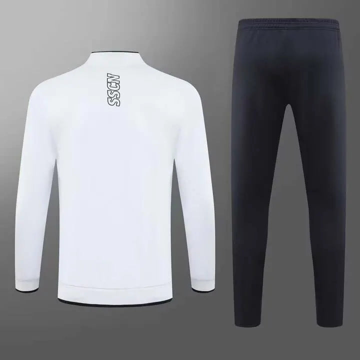 2024 Napoli  Long Zipped Jacket white