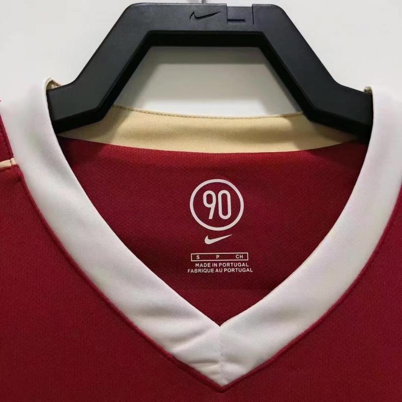 2006/2007 Retro Long Sleeve Manchester United Home