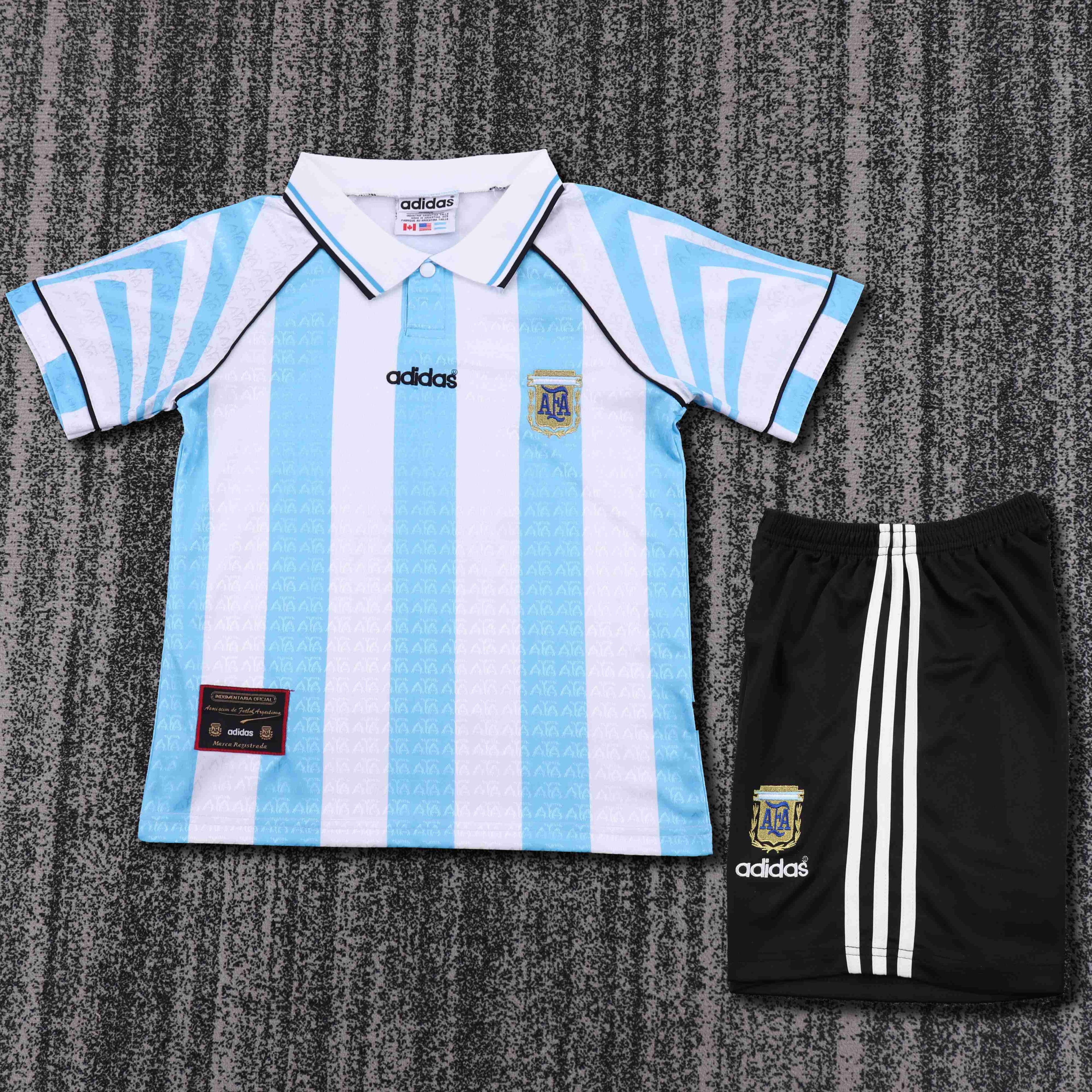 1996-1997 Retro Argentina National Team Home Jersey