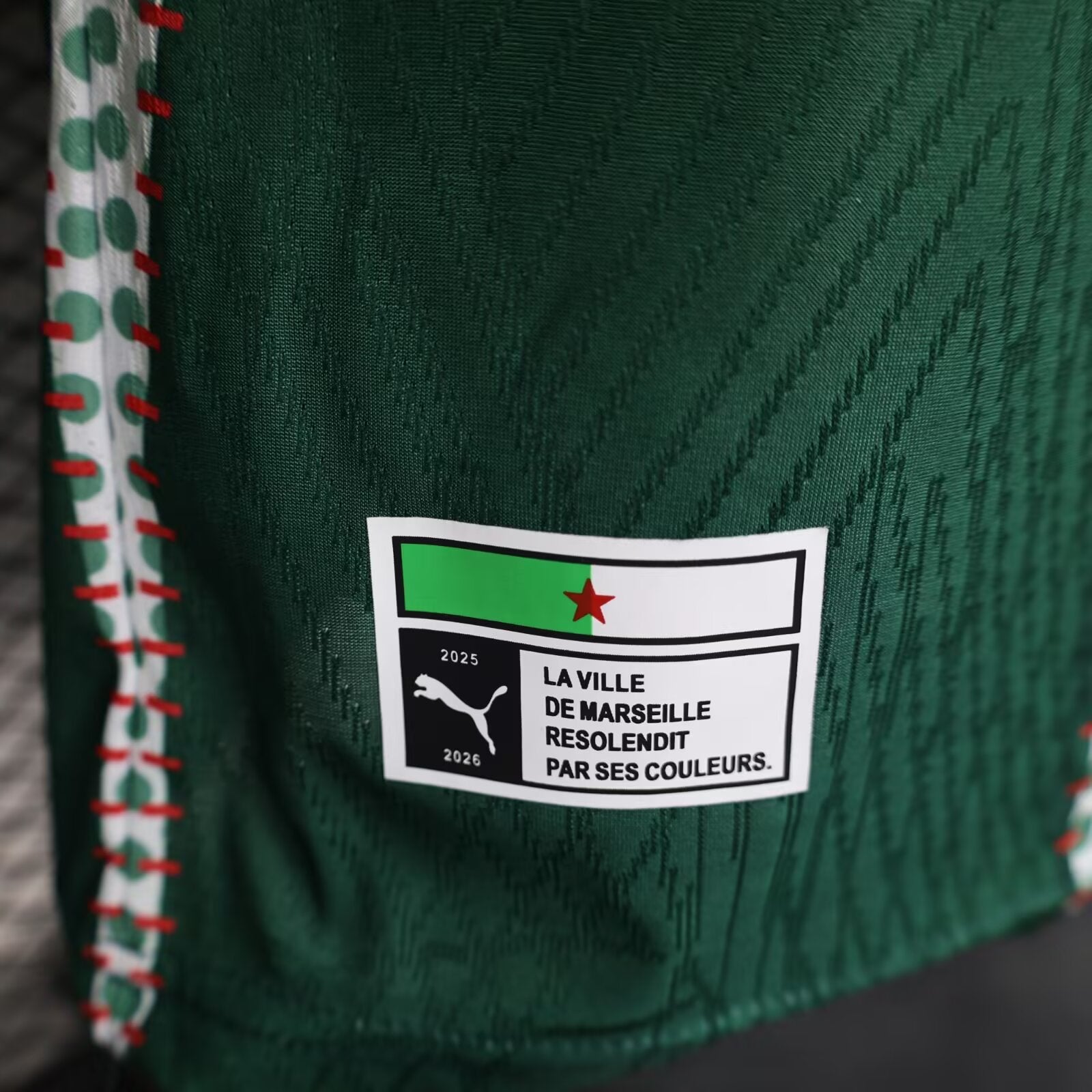 2026/2027 Player Version Marseille Special Edition White Green Football Jersey 1:1 Thai Quality