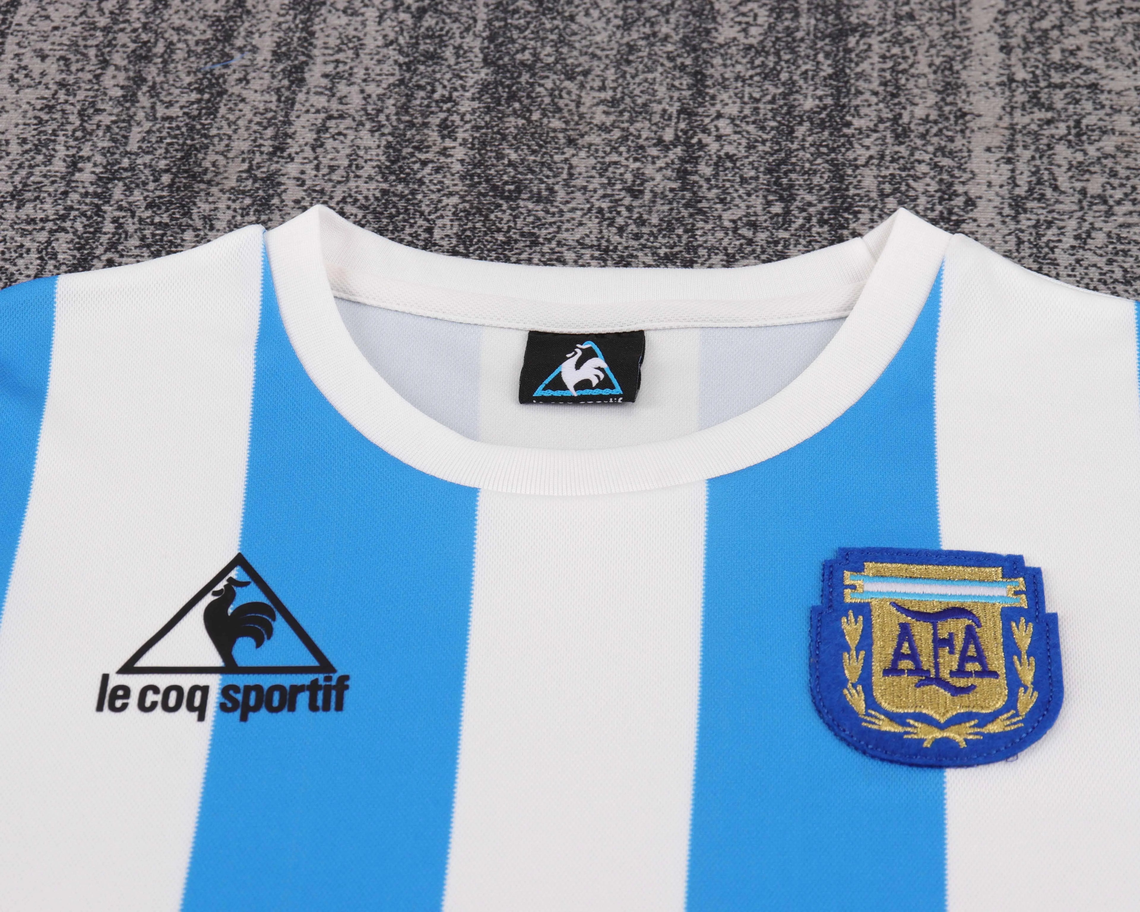 1986 Retro Argentina National Team Home Jersey