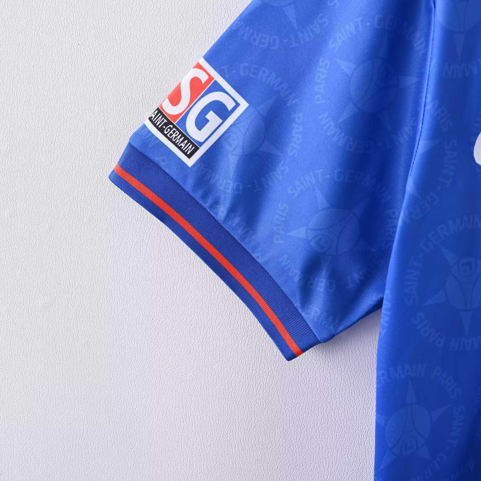 1995/1996 Retro Psg Paris Saint-Germain Home