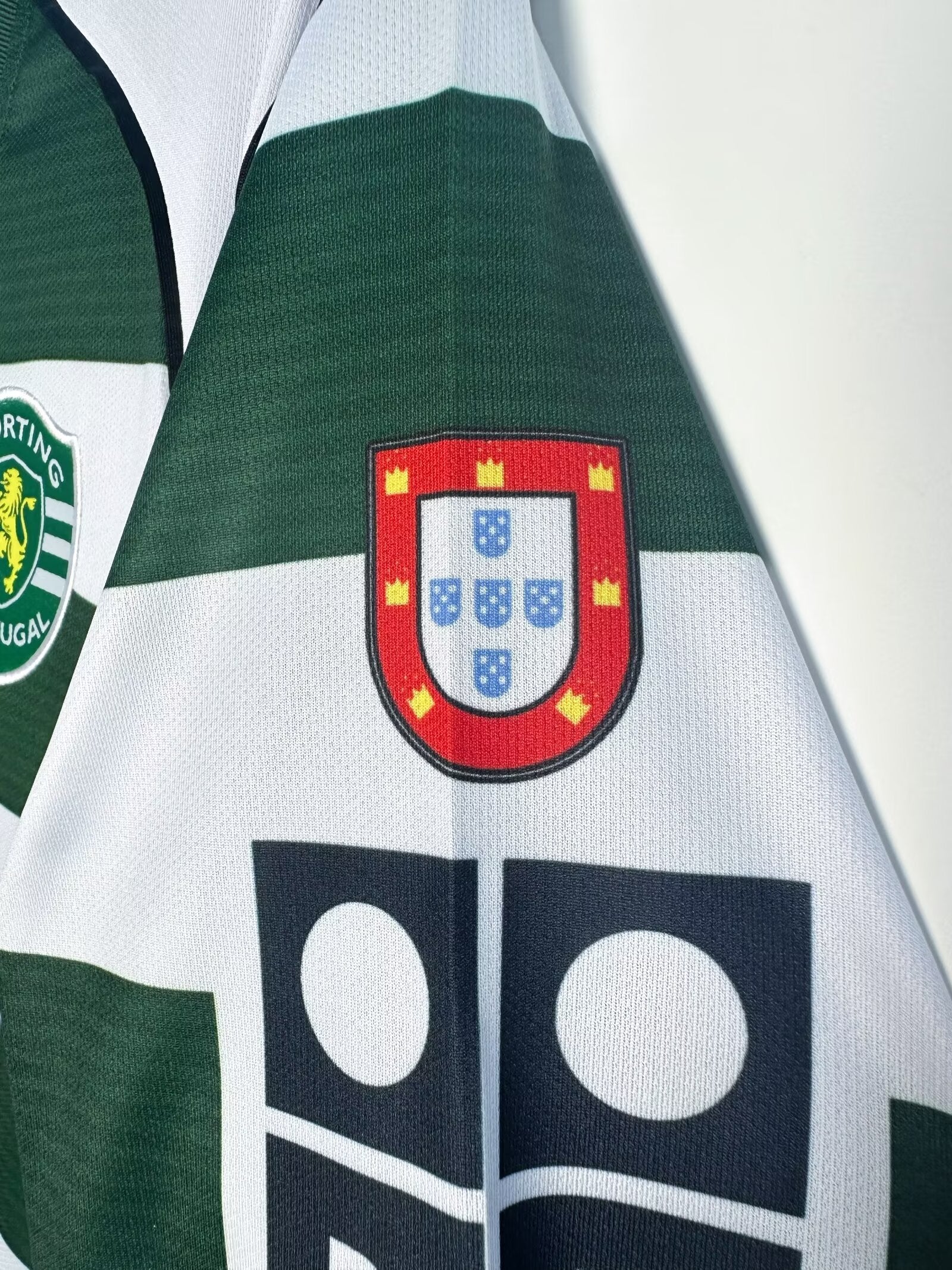 2001/2003 Retro Sporting Lisbon Long Sleeves Home