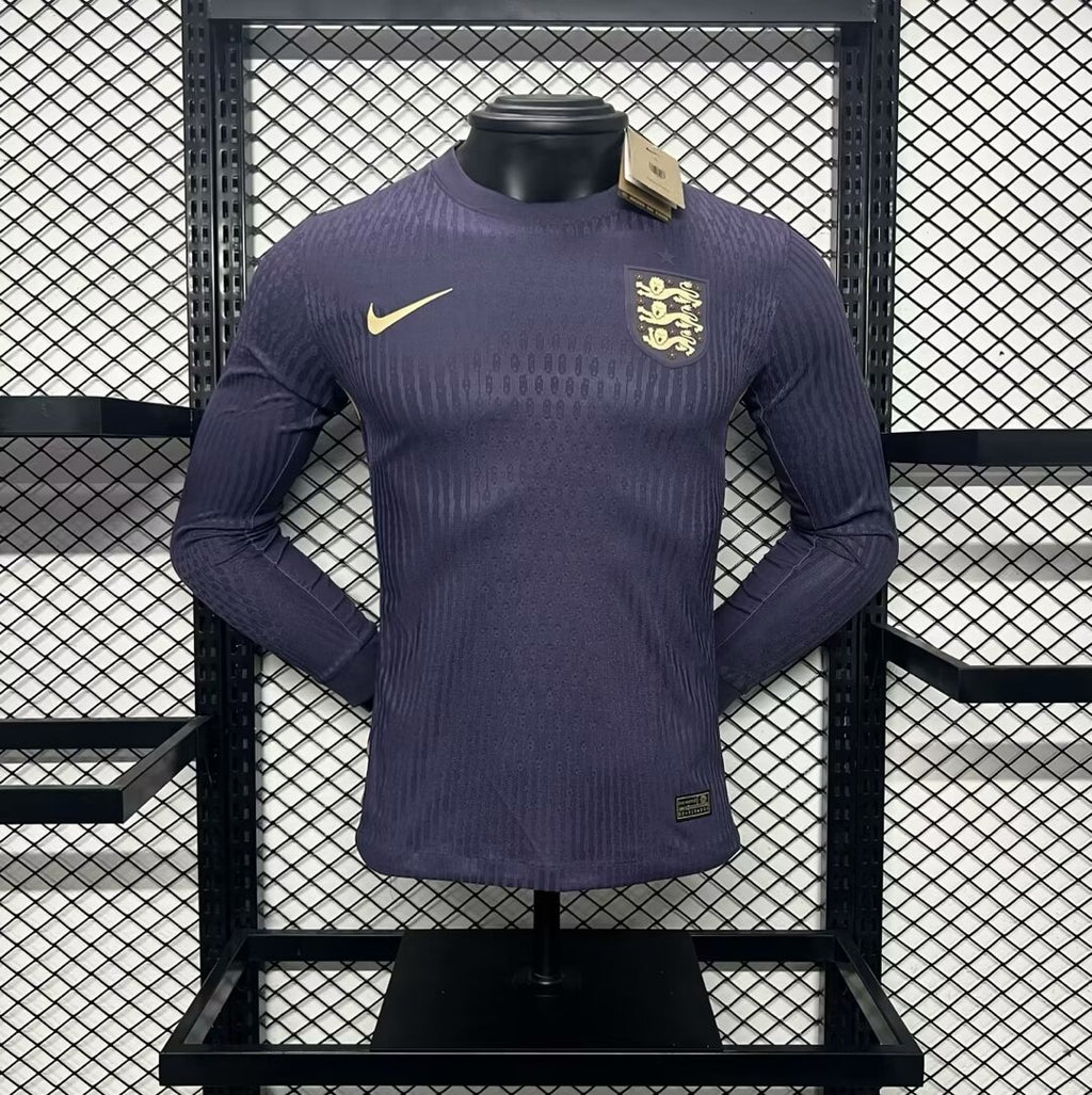 2024-2025 Player Version England Away Long Sleeves