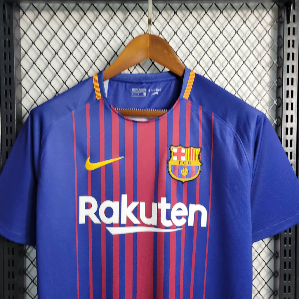 2017/2018 Retro Barcelona Home