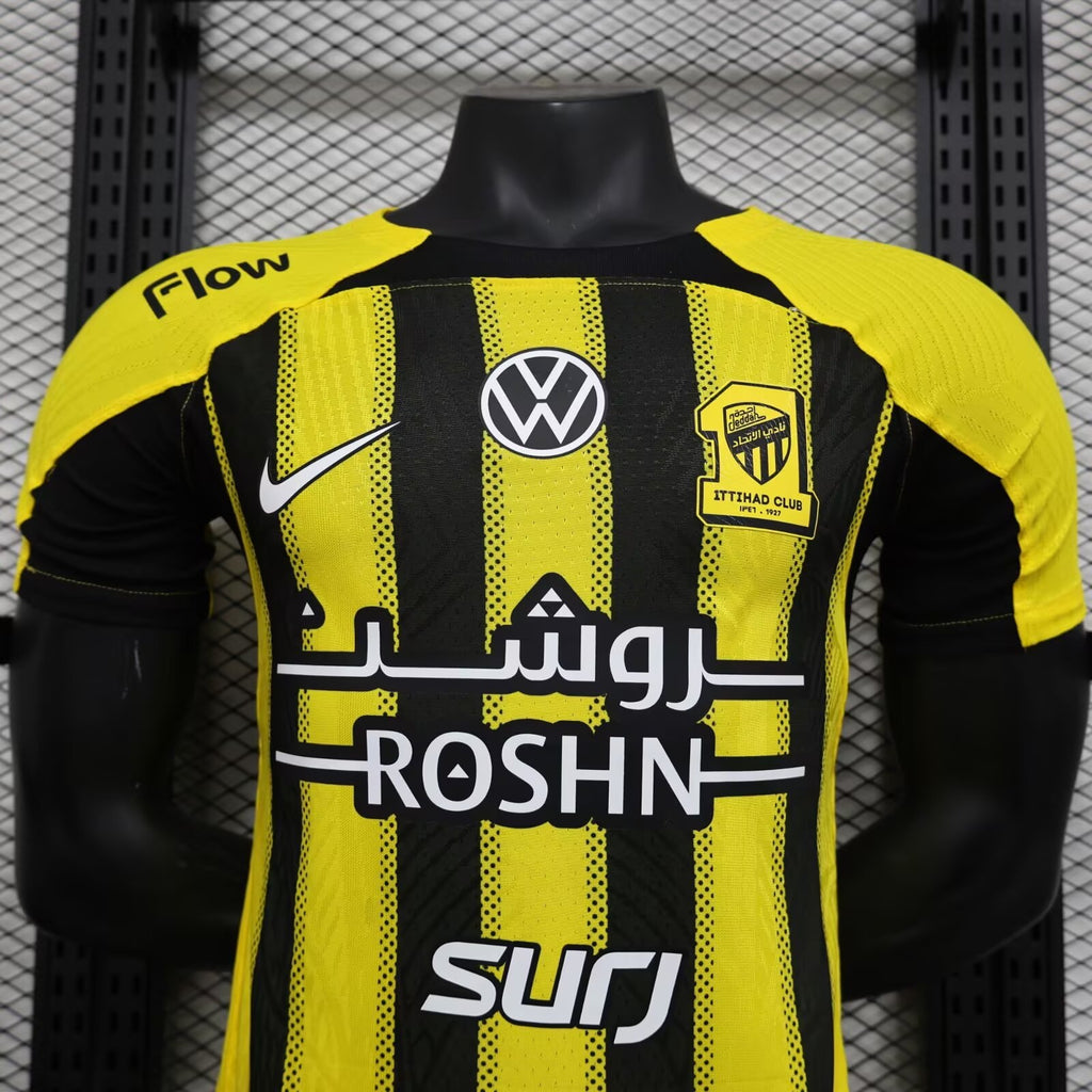 2024/2025 Player Version Al-Ittihad Home（New Ads）
