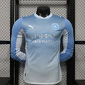 2026/2027 Long Sleeve Player Version Manchester City Home Football Shirt 1:1 Thai Quality topjersey