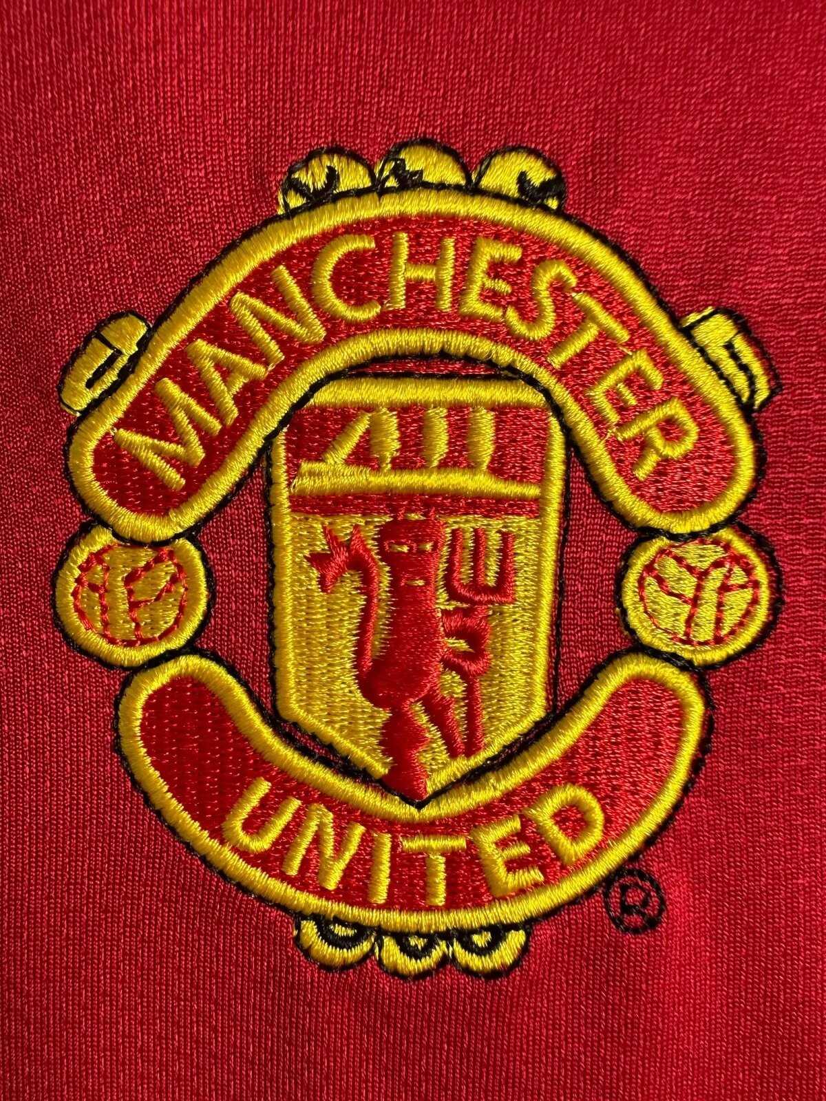 2005-2006 Retro Long Sleeve Manchester United Home