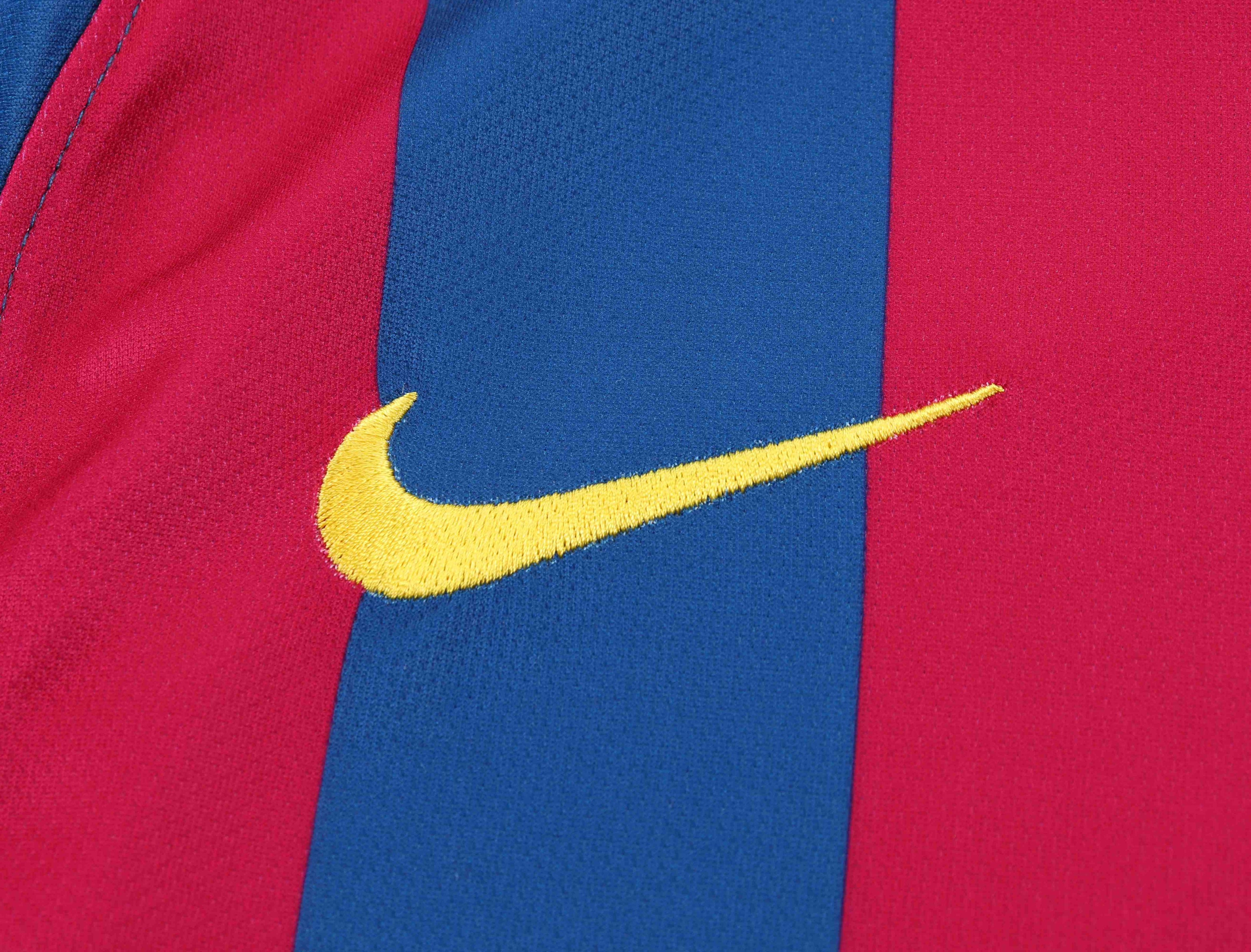 2005-2006 Retro Long Sleeve Barcelona Home