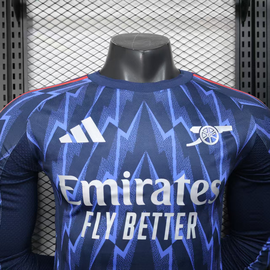 2025/2026 Long Sleeves Player Version Arsenal Away