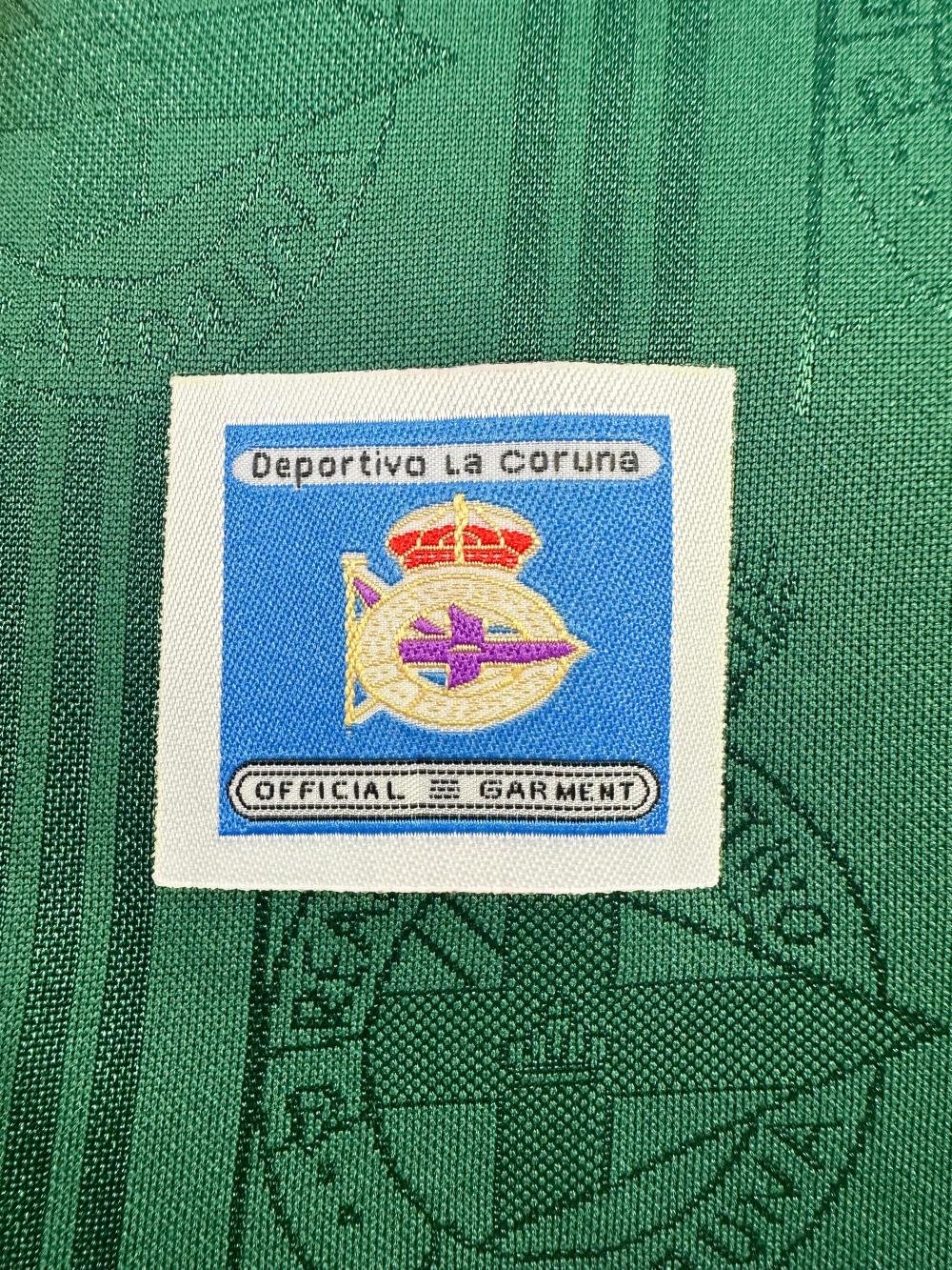 1999-2000 Retro Long Sleeve Deportivo Away