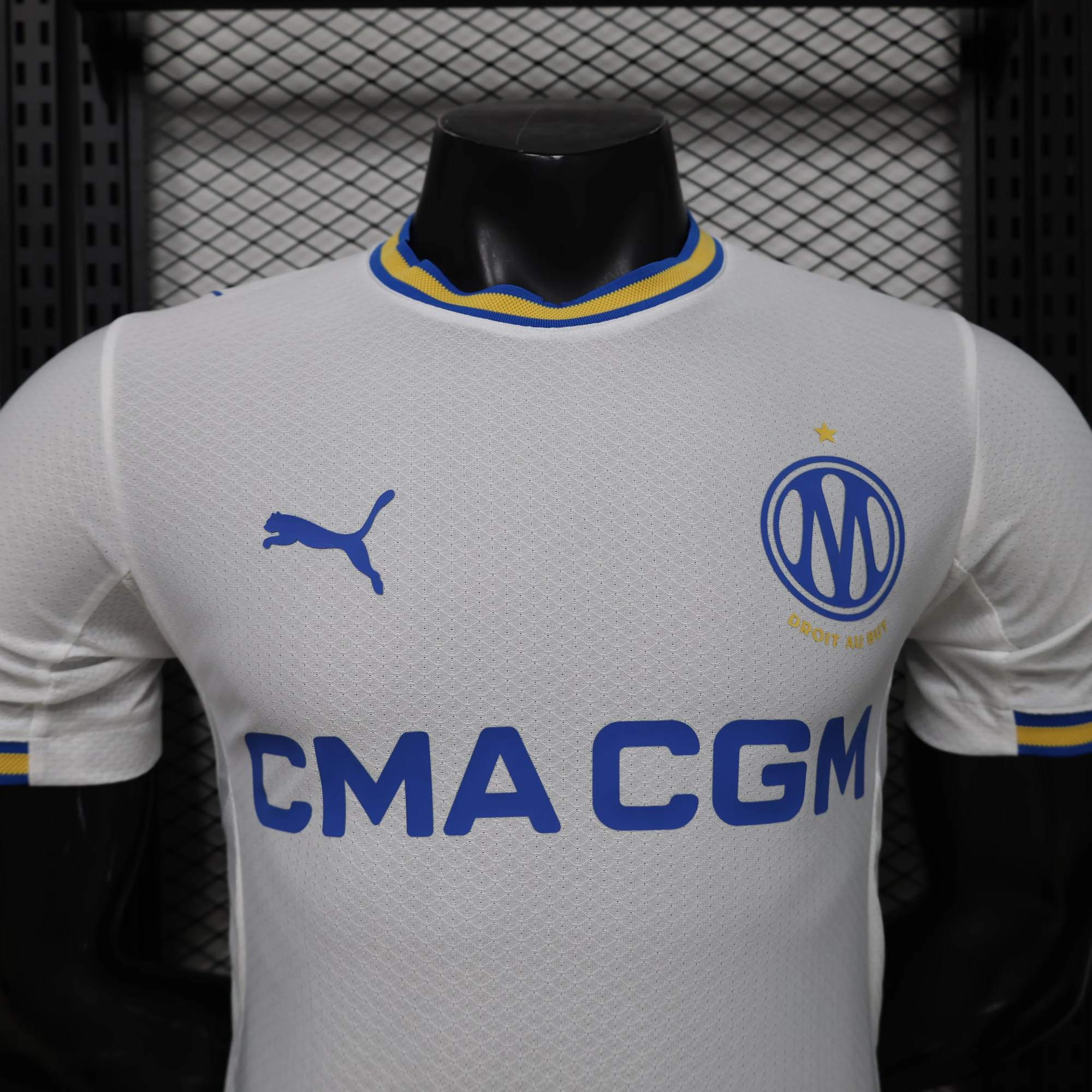 2026/2027 Player Version Marseille Home Football Jersey 1:1 Thai Quality