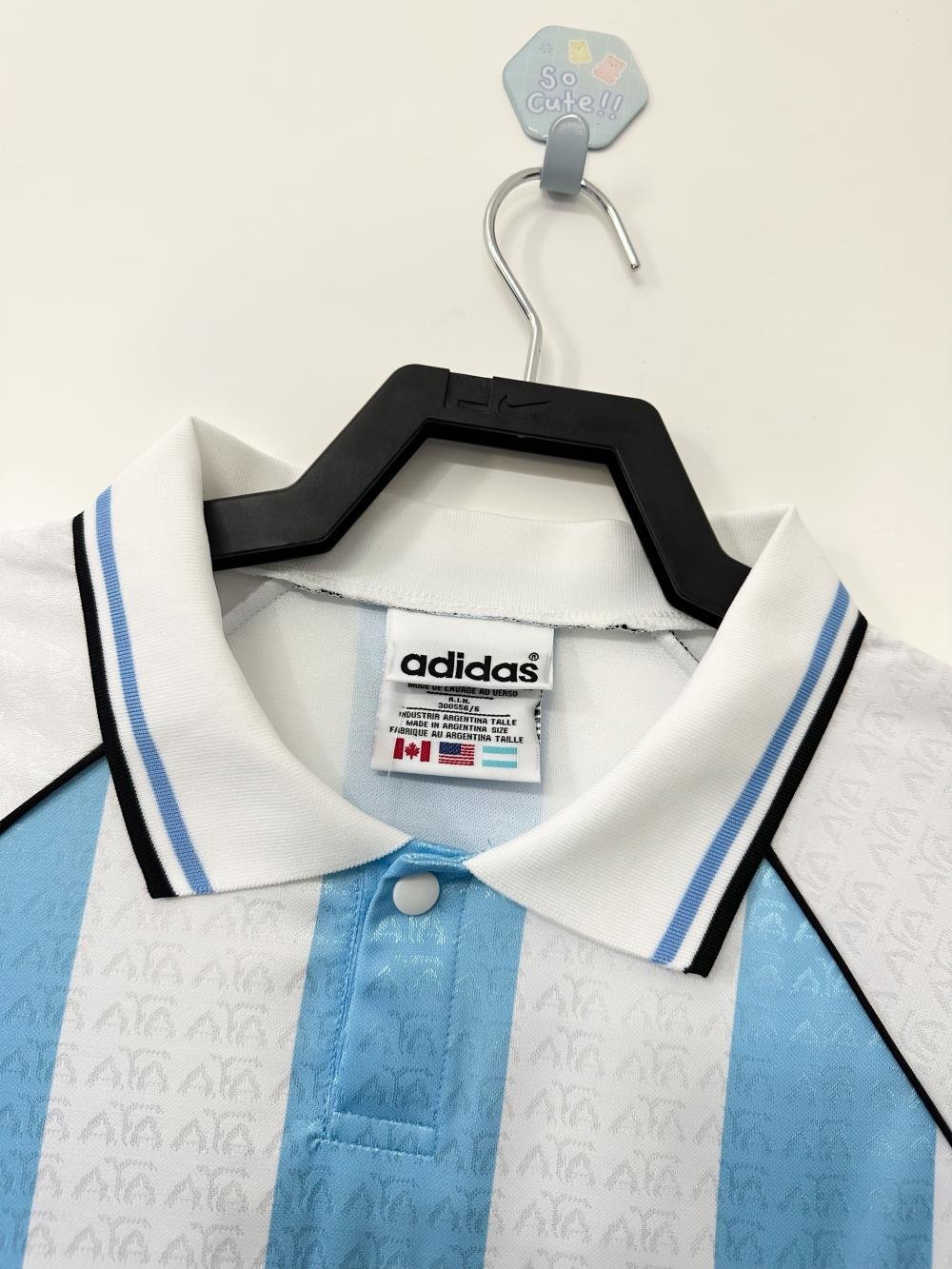 1996-1997 Retro Argentina National Team Home Jersey