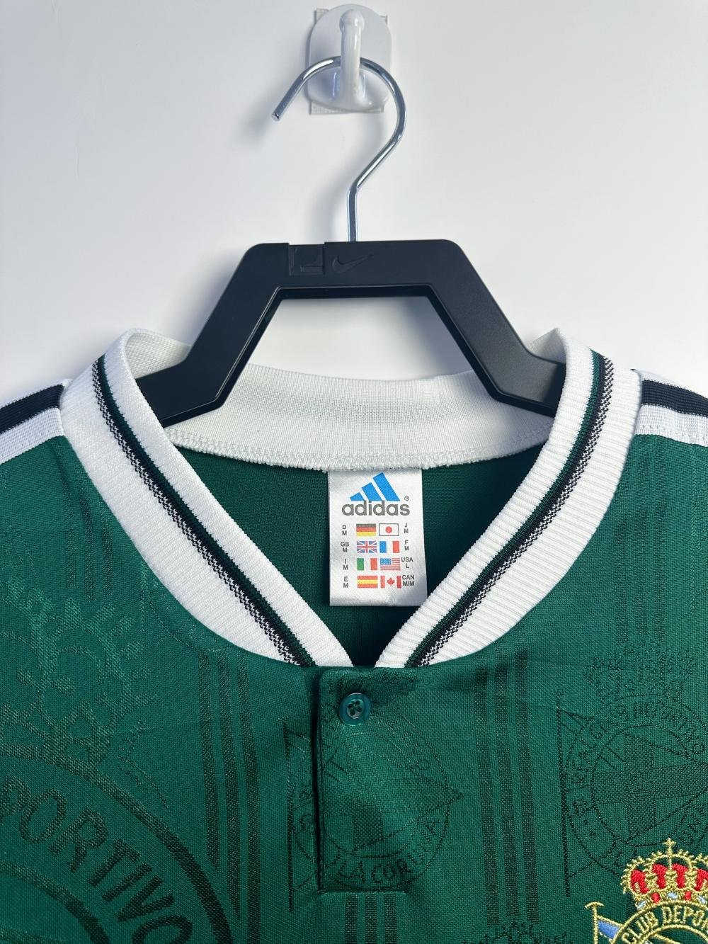 1999-2000 Retro Long Sleeve Deportivo Away