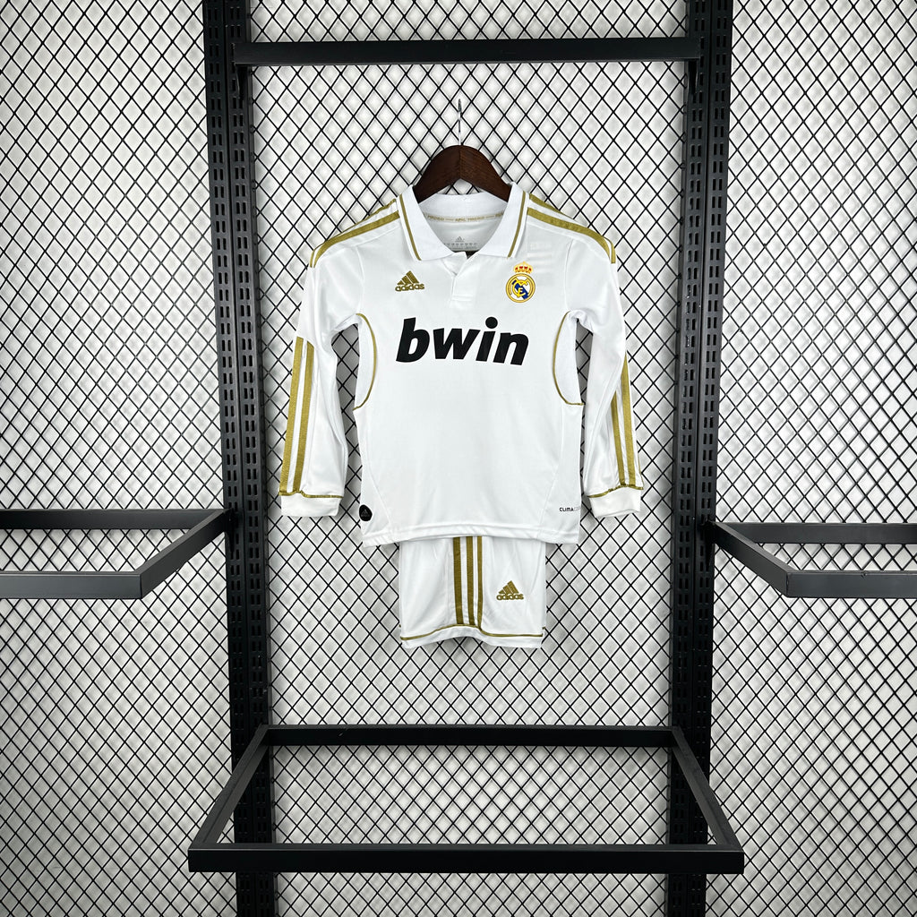 2011/2012 Retro Long Sleeve Real Madrid Home