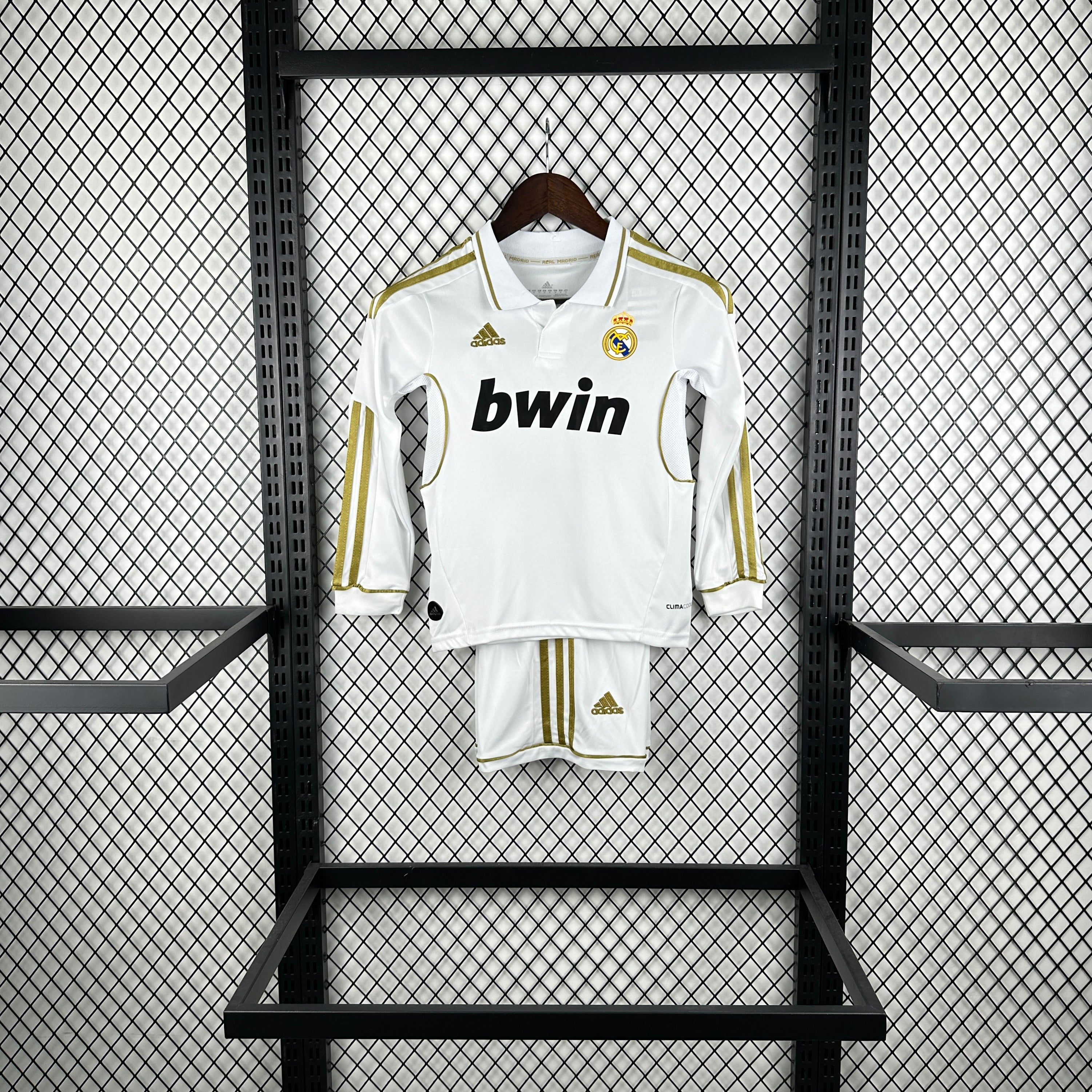 2011/2012 Retro Long Sleeve Real Madrid Home
