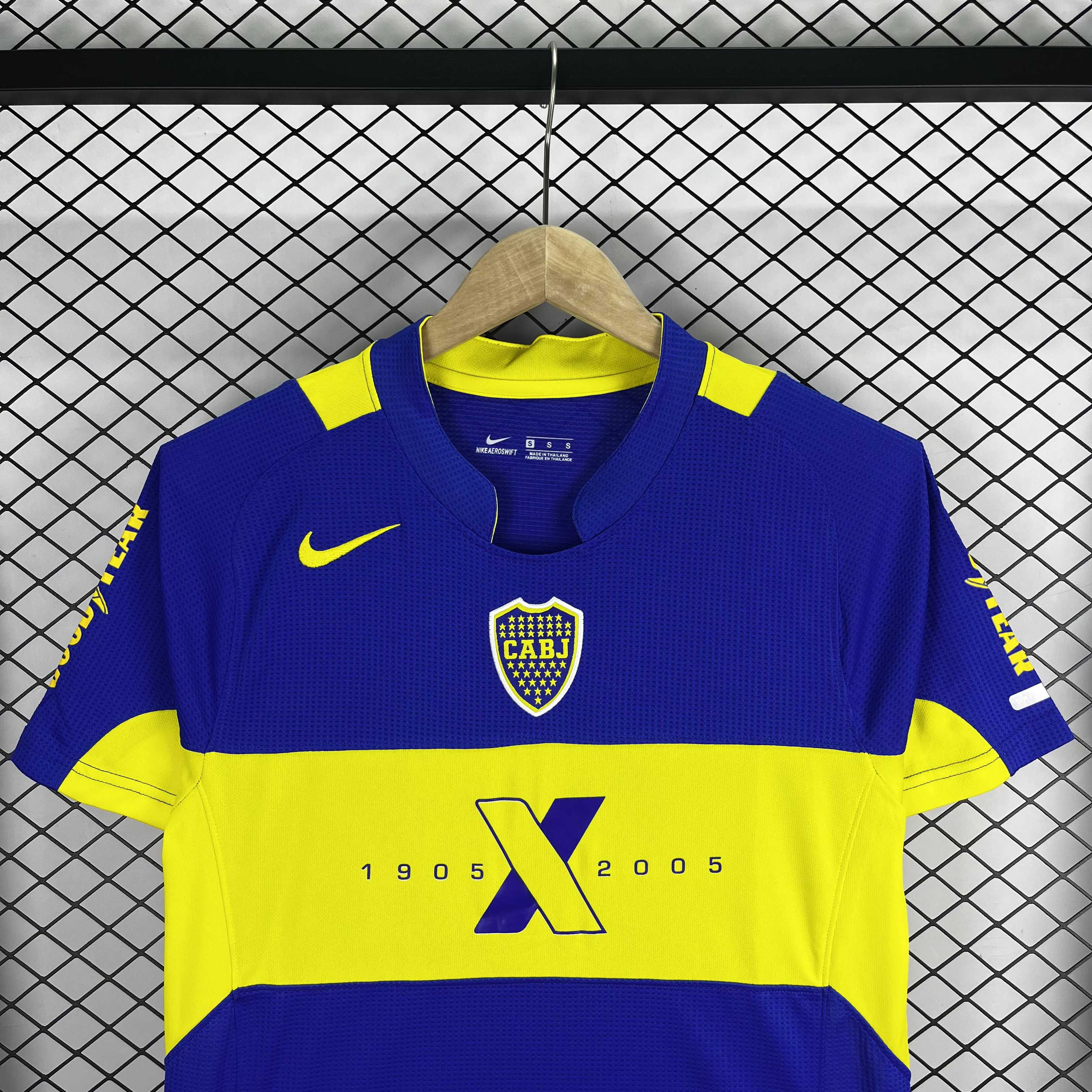 2005 Retro Boca Juniors 100th Anniversary Edition