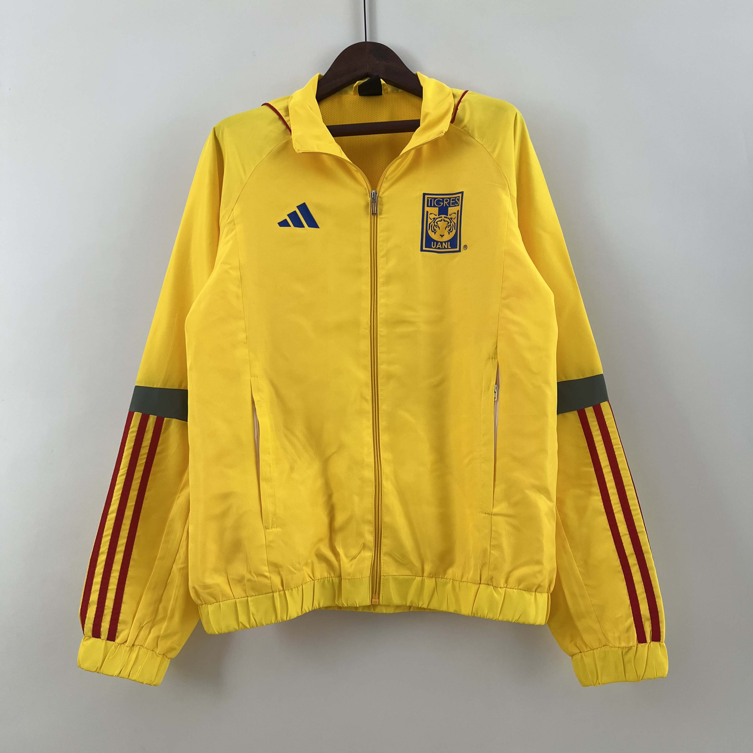 2023/2024 Tigres Jersey Windbreaker yellow