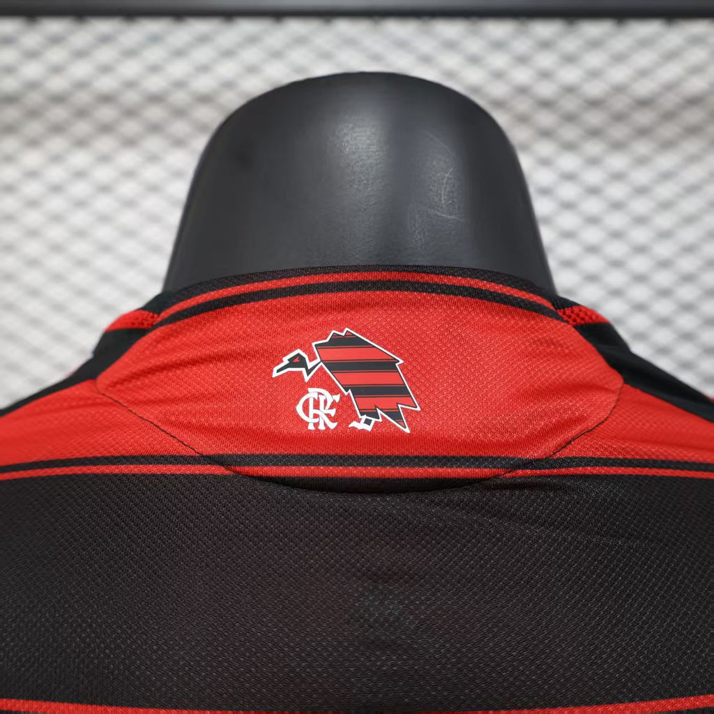 2025/2026 Long Sleeve Player Version Flamengo Home Jersey