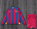 2005-2006 Retro Long Sleeve Barcelona Home