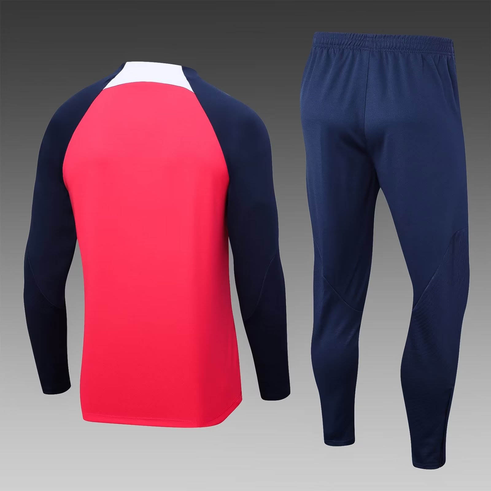 2023/2024 Atletico Madrid Half-Pull Training Suit Red