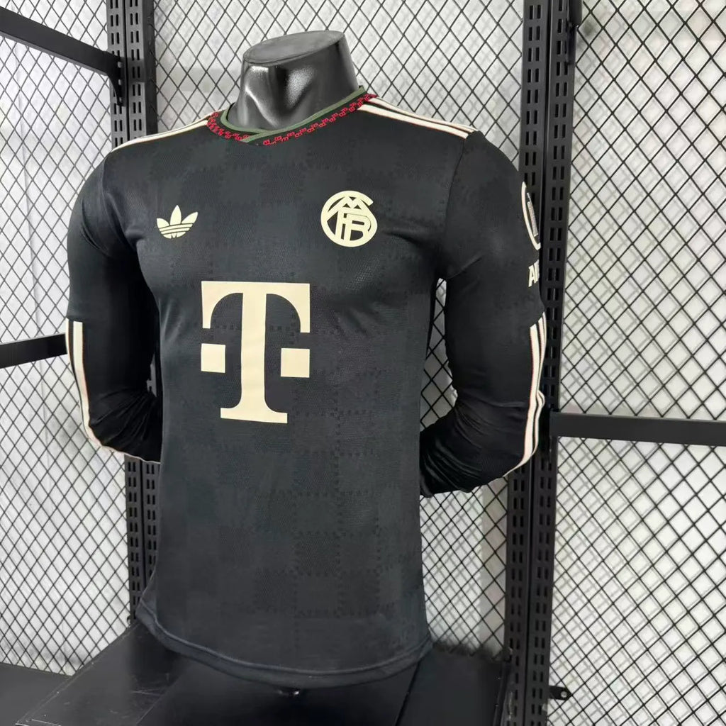 2025/2026 Long Sleeves  Player Version Bayern Munich Third Away