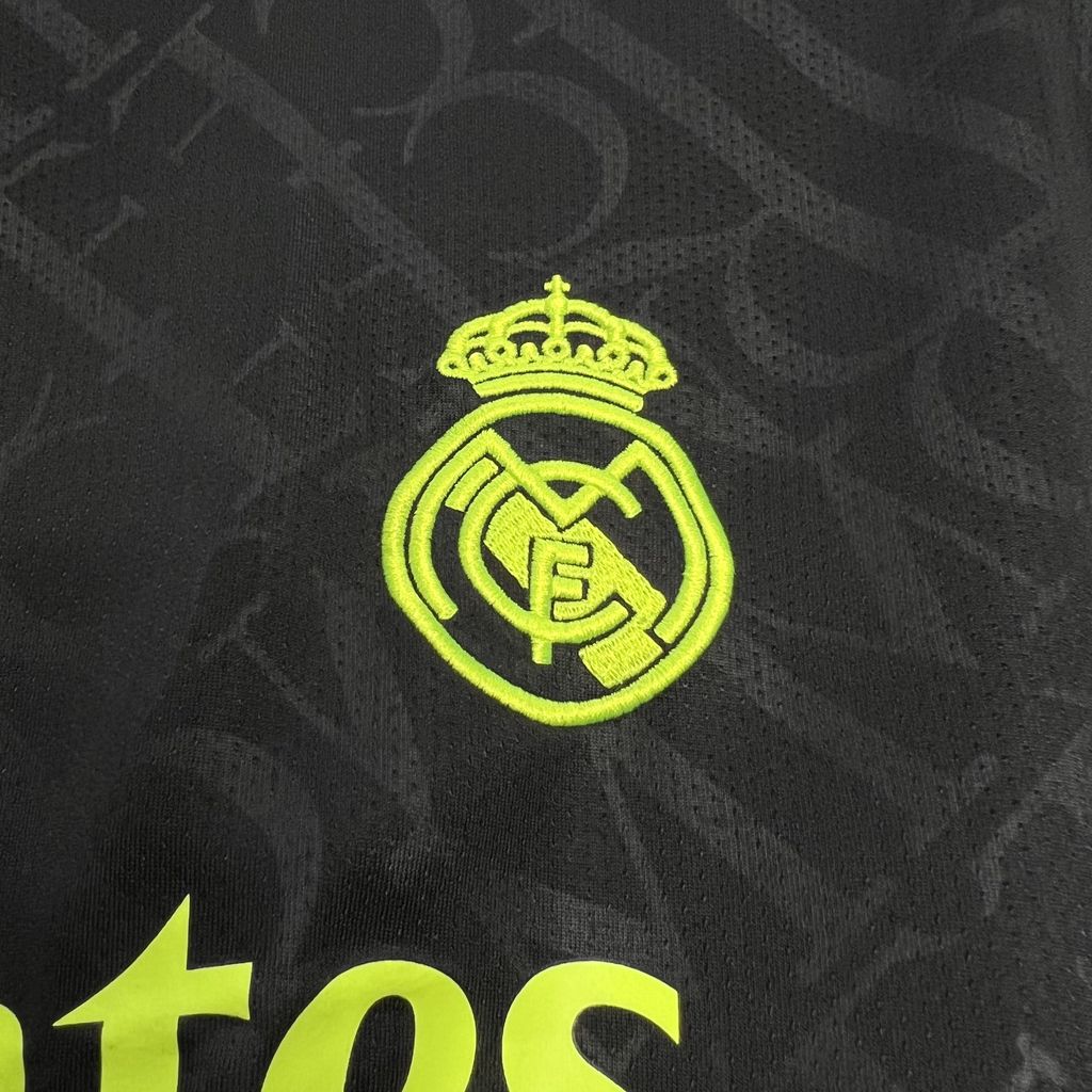 2024/2025 Real Madrid X Black And Neon Unique Jersey