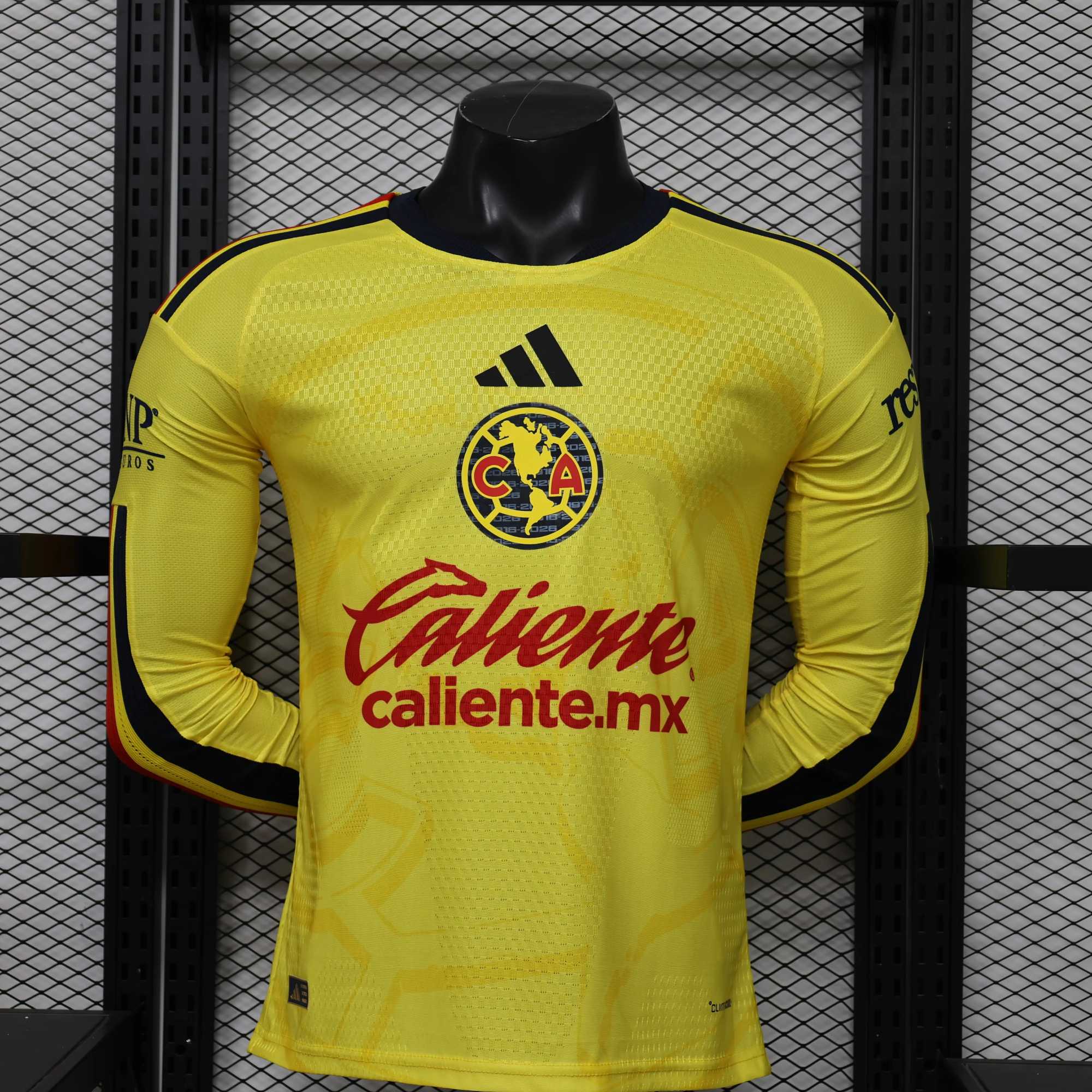 2026/2027 Long Sleeve Player Version América Home Football Shirt 1:1 Thai Quality