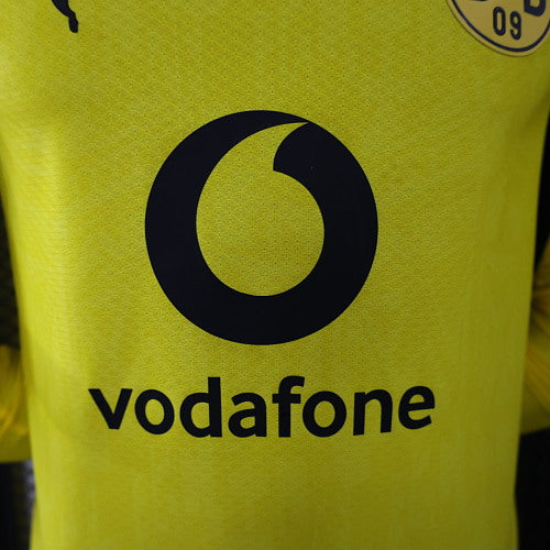 2026/2027 Long Sleeve Player Version Dortmund Home Football Shirt 1:1 Thai Quality topjersey